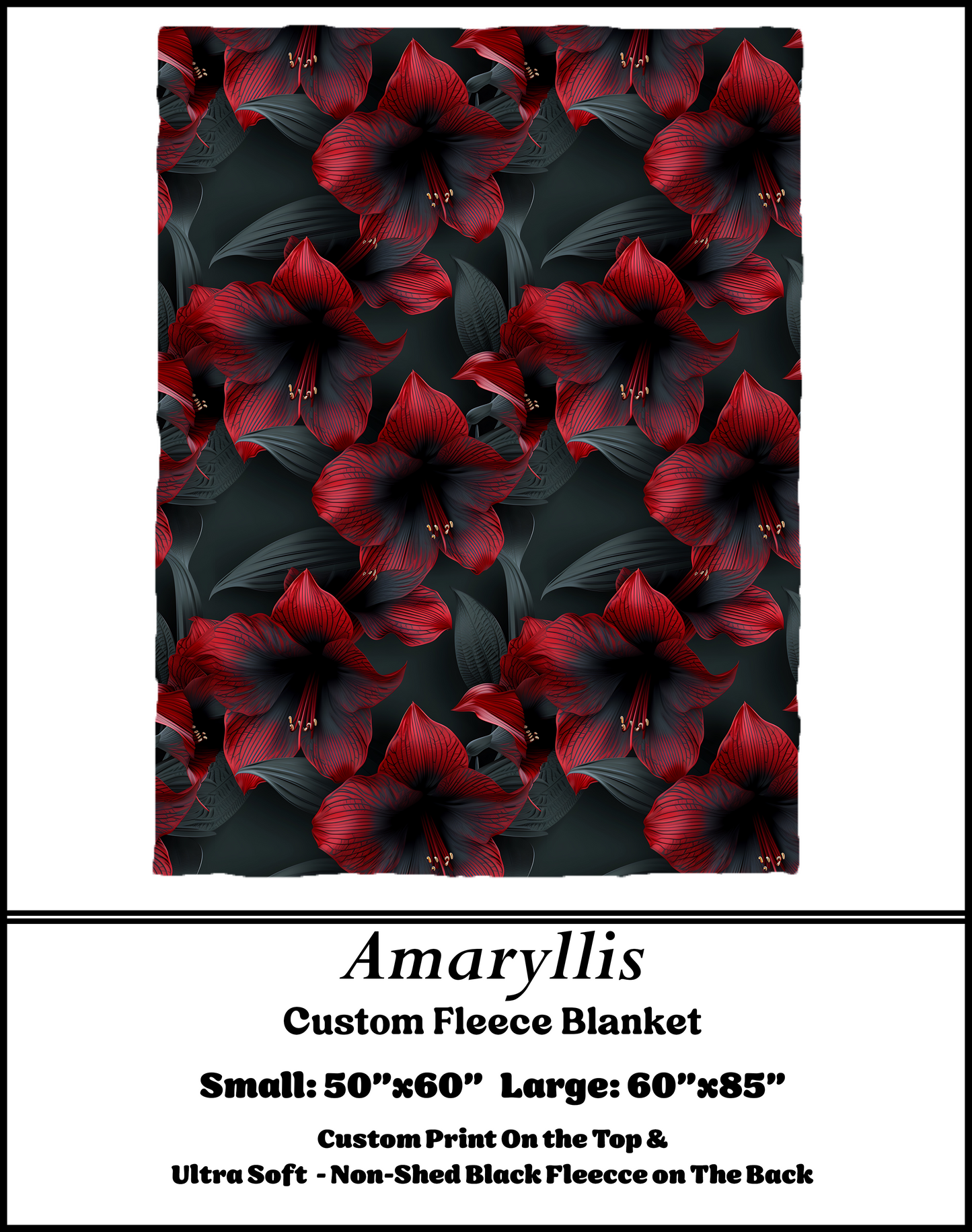 AMARYLLIS preorder closes 8/31 eta 10 weeks
