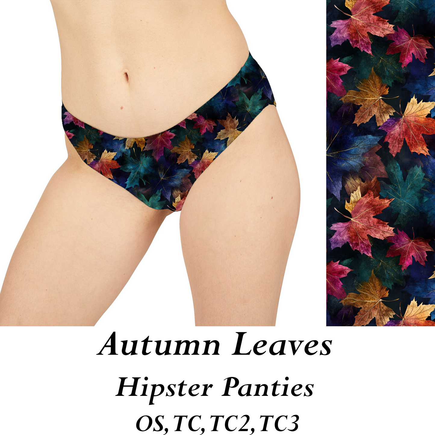 AUTUMN LEAVES - Womens Panties - PREORDER CLOSES 8/31