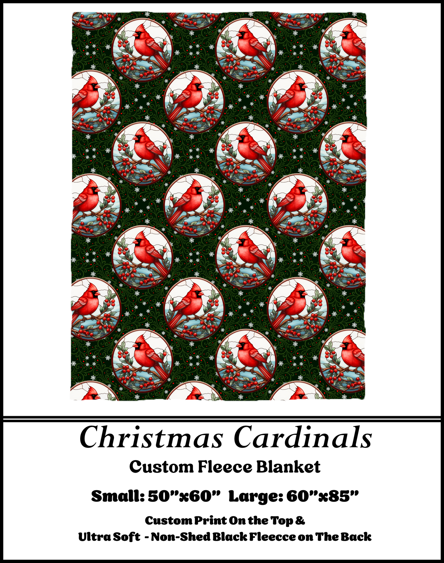 CHRISTMAS CARDINAL preorder closes 8/31 eta 10 weeks