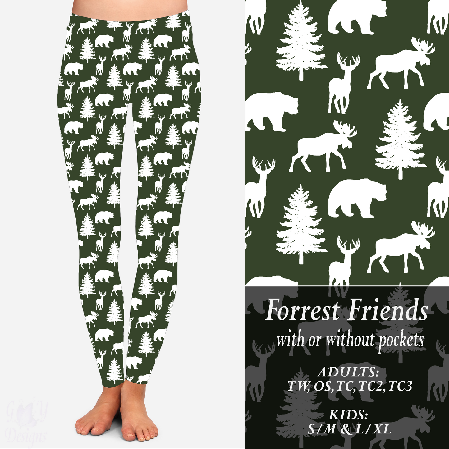 FORREST FRIENDS LEGGINGS Preorder Closes 9/15