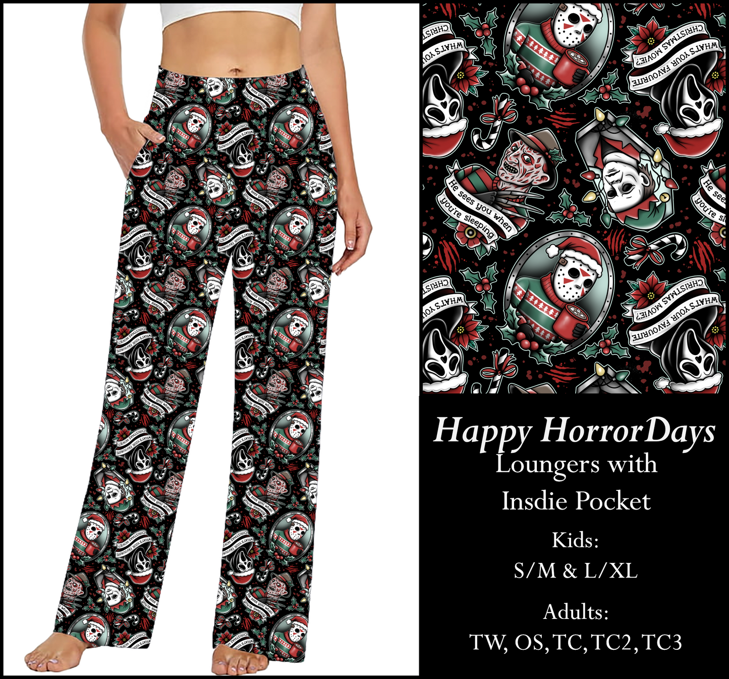 HAPPY HORROR DAYS Pocket Loungers - Preorder Closes 9/2
