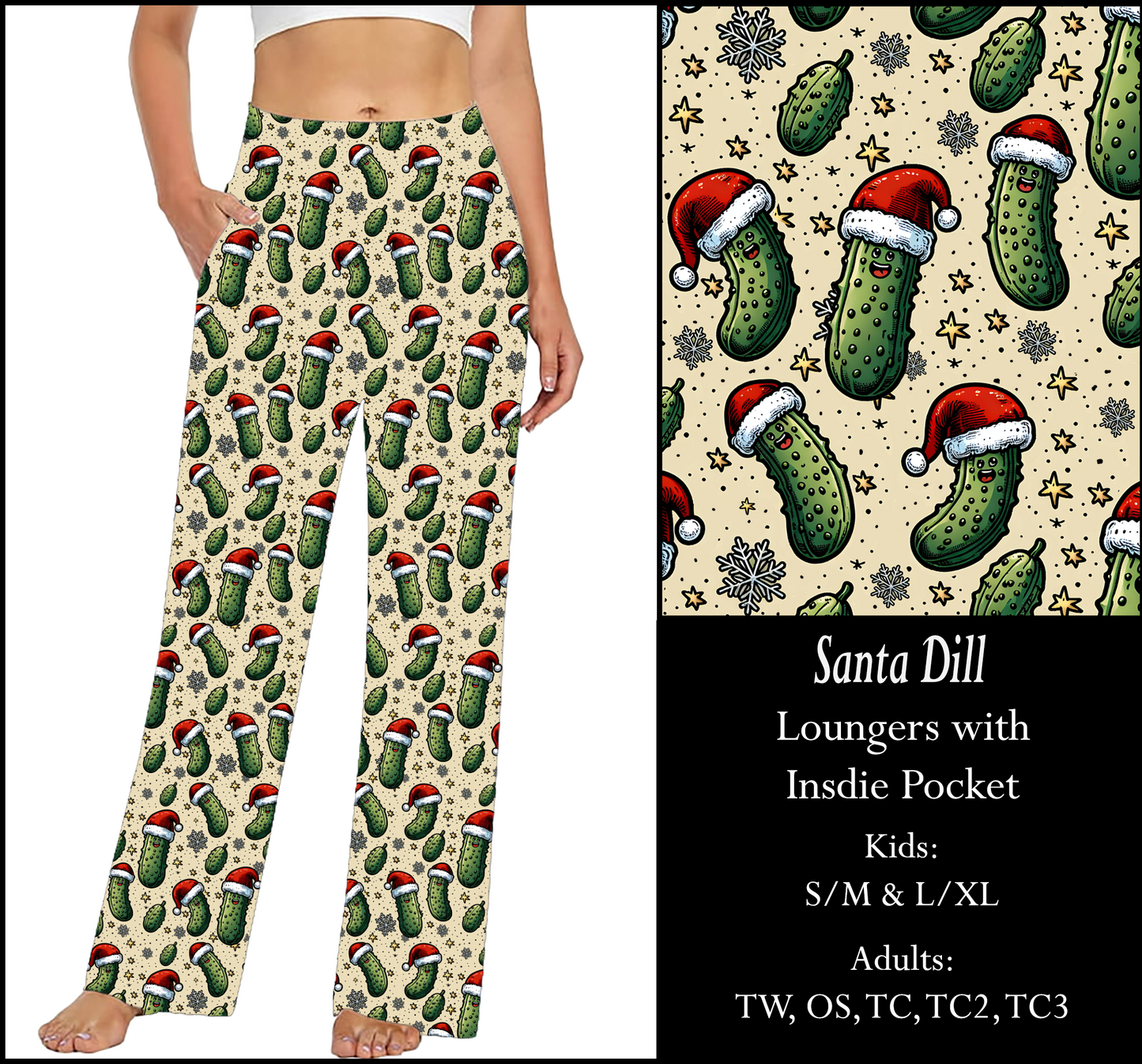 SANTA DILL Pocket Loungers - Preorder Closes 9/15