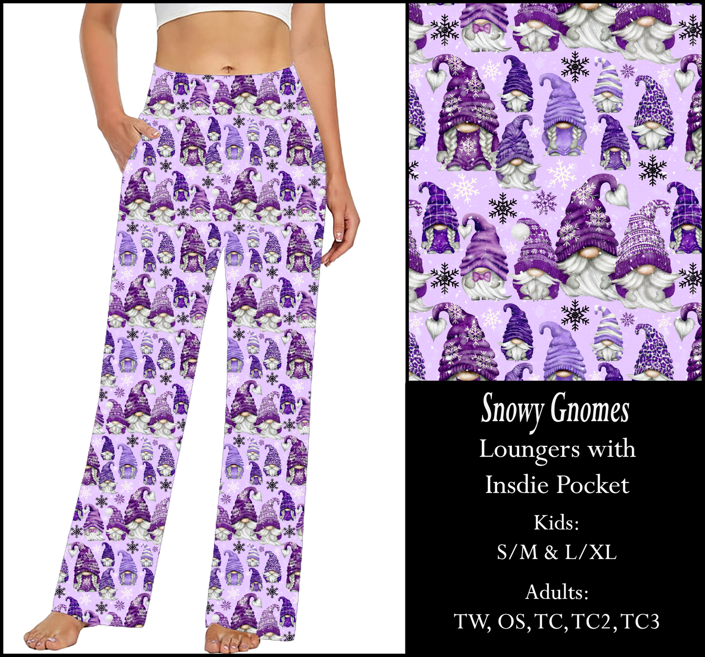 SNOWY GNOMES Pocket Loungers - Preorder Closes 9/2