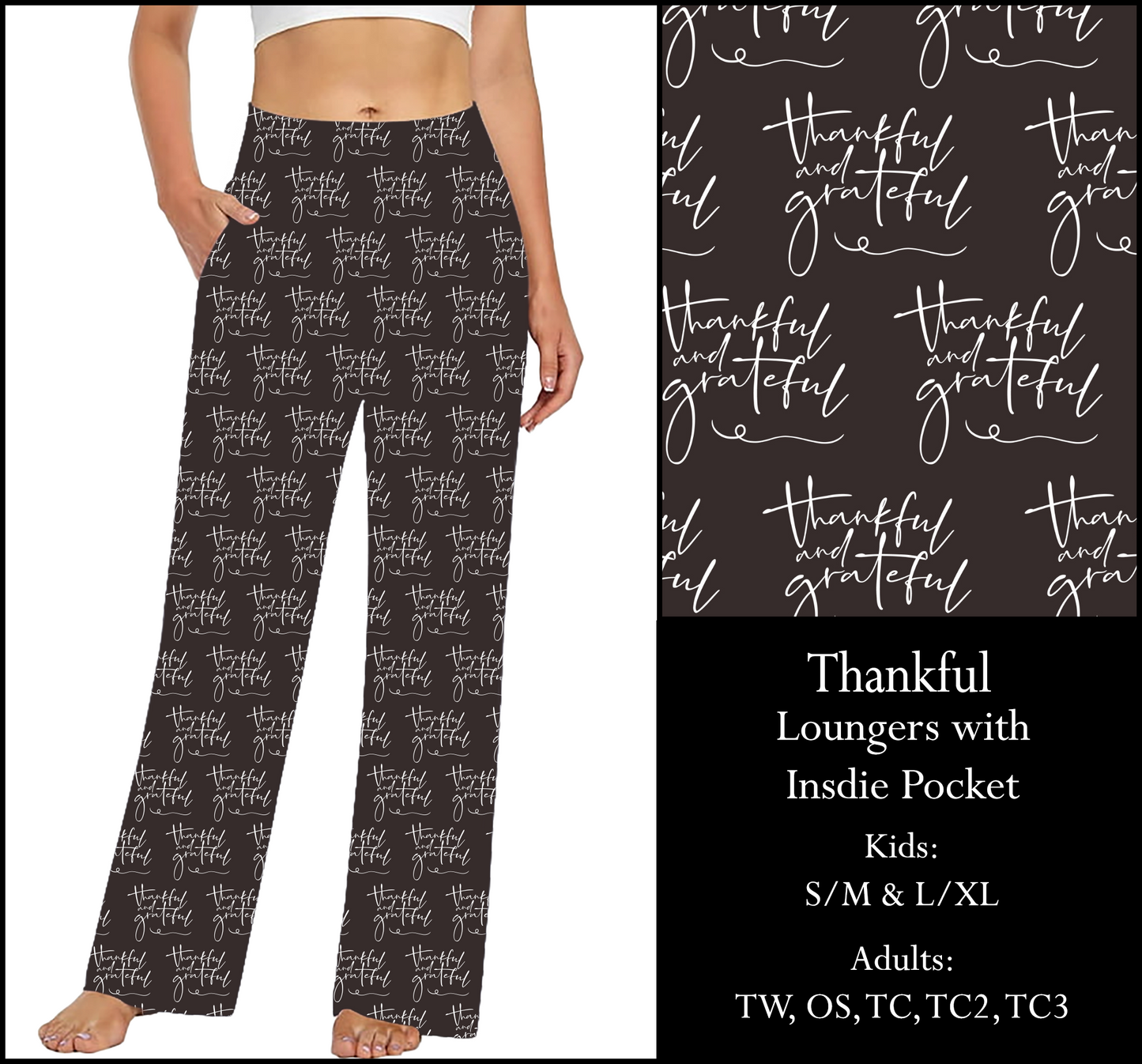 THANKFUL Pocket Loungers - Preorder Closes 9/2