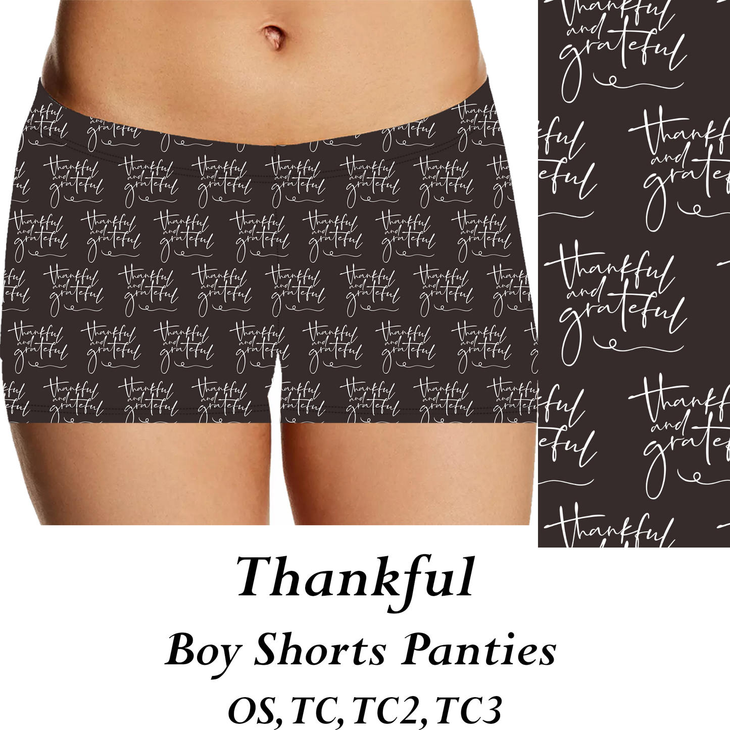 THANKFUL - Womens Panties - PREORDER CLOSES 8/31