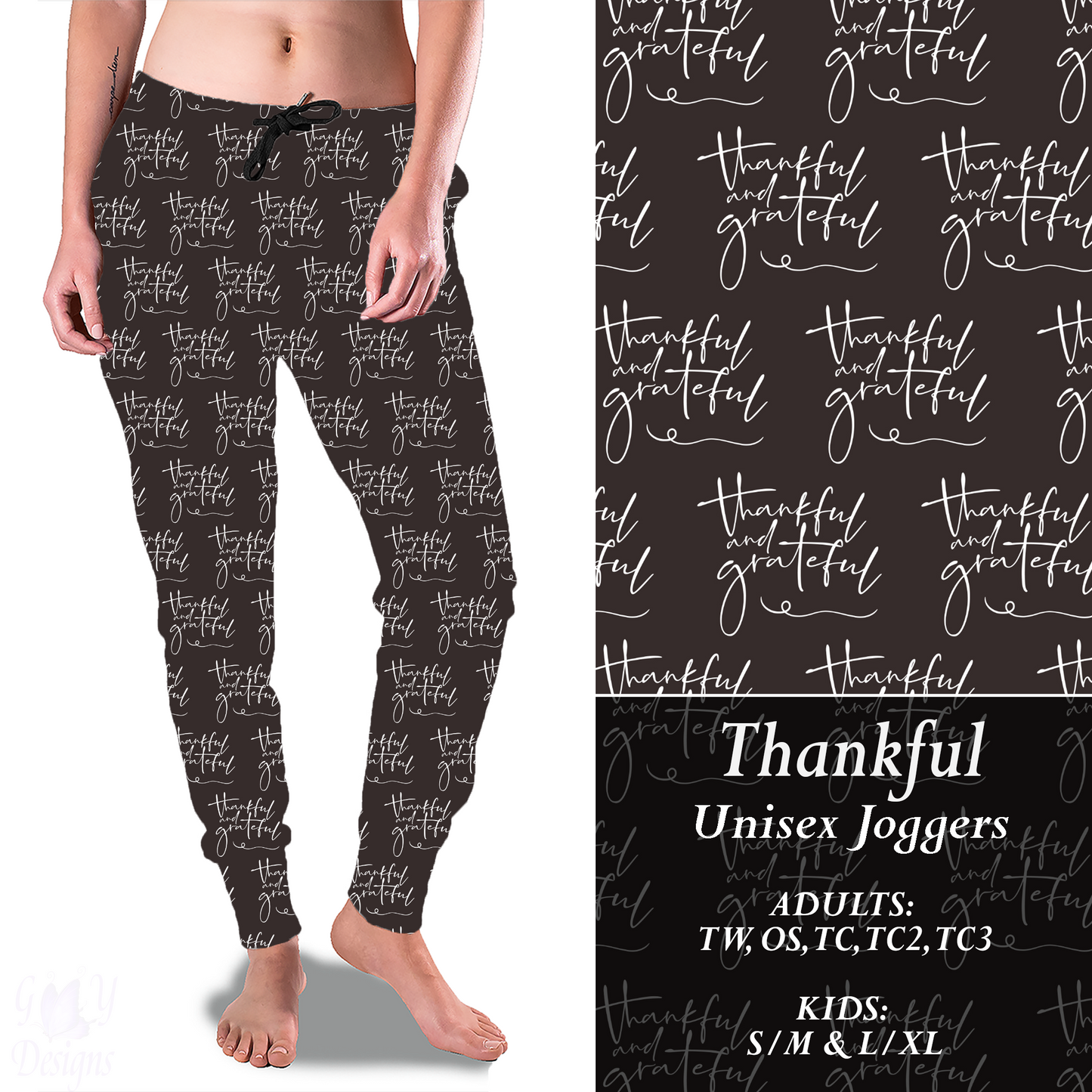 THANKFUL Joggers Preorder Closes 9/2