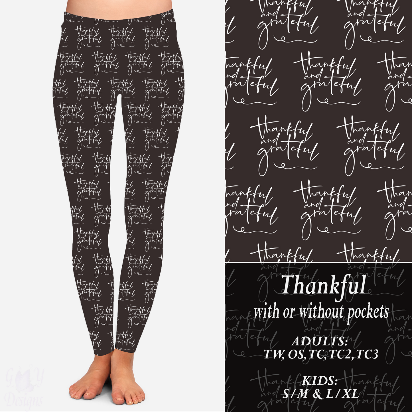 THANKFUL LEGGINGS Preorder Closes 9/2