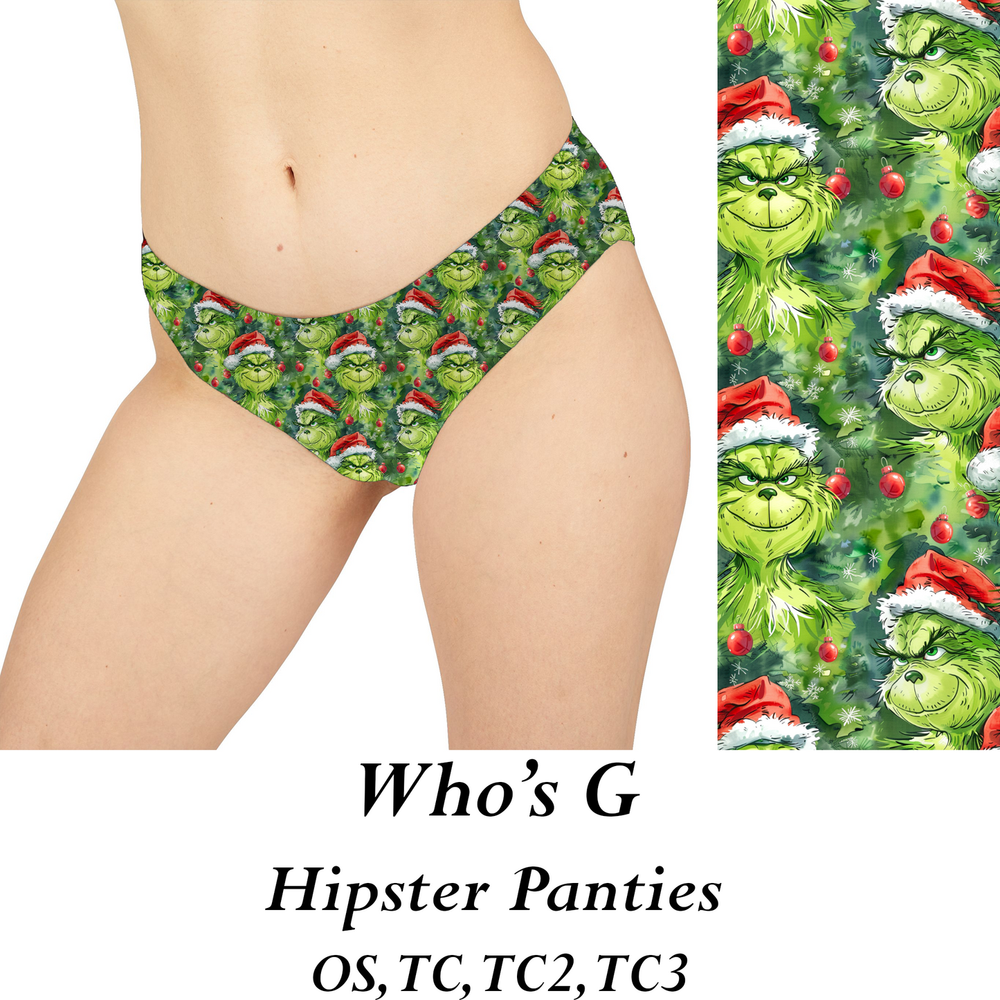 WHOS G - Womens Panties - PREORDER CLOSES 8/31