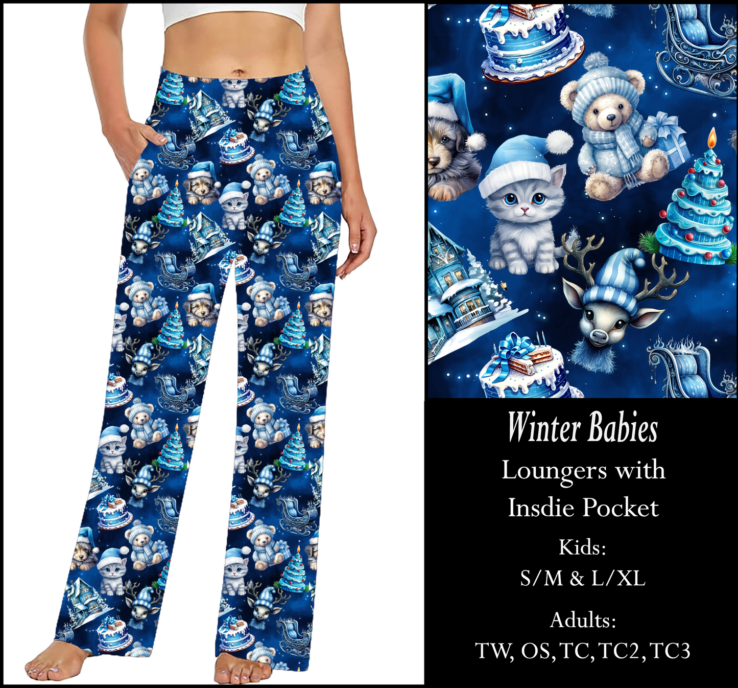 WINTER BABIES Pocket Loungers - Preorder Closes 9/8