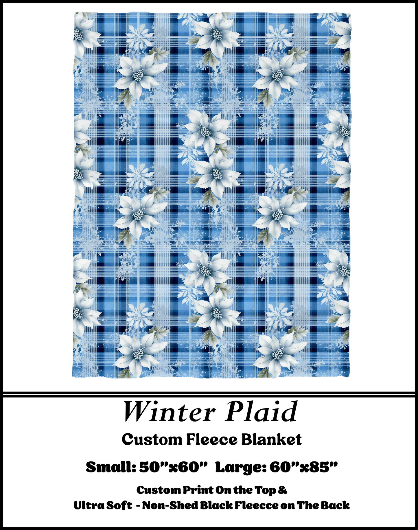 WINTER PLAID preorder closes 8/31 eta 10 weeks