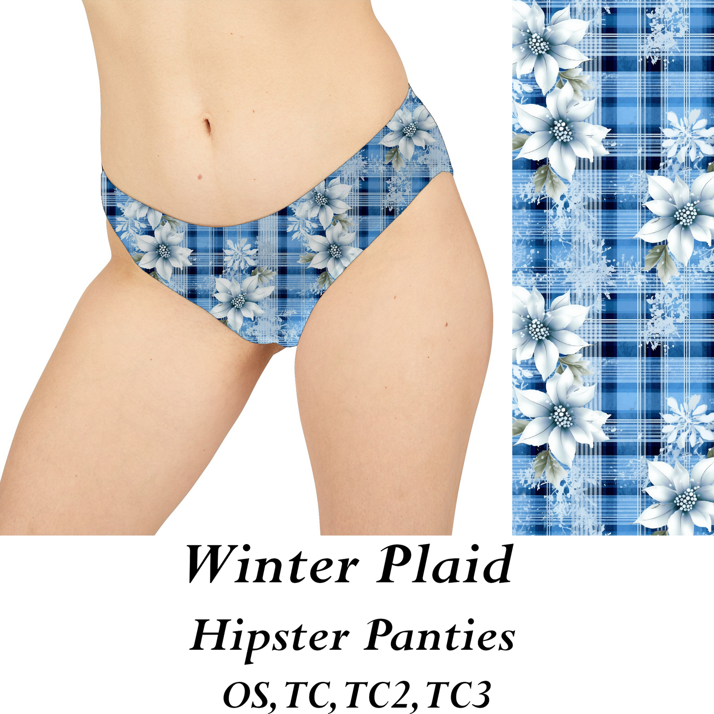 WINTER PLAID - Womens Panties - PREORDER CLOSES 8/31