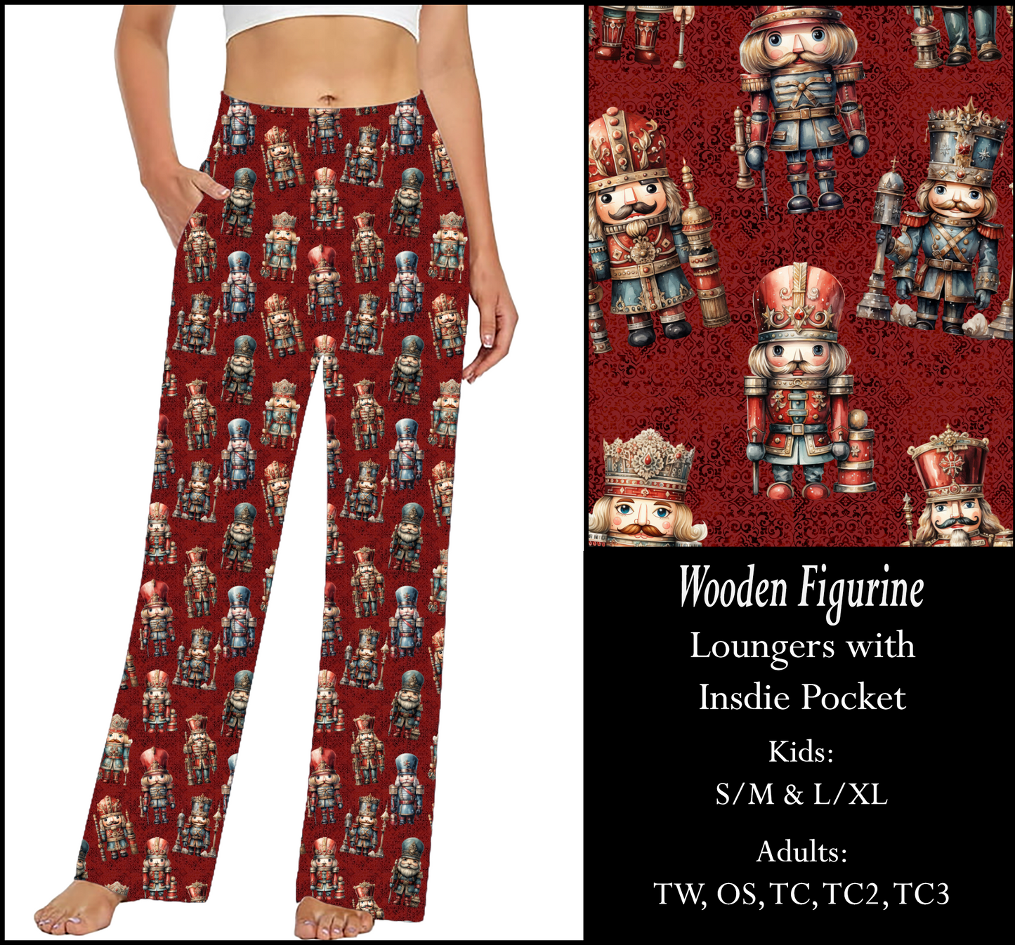 WOODEN FIGURINE Pocket Loungers - Preorder Closes 9/8