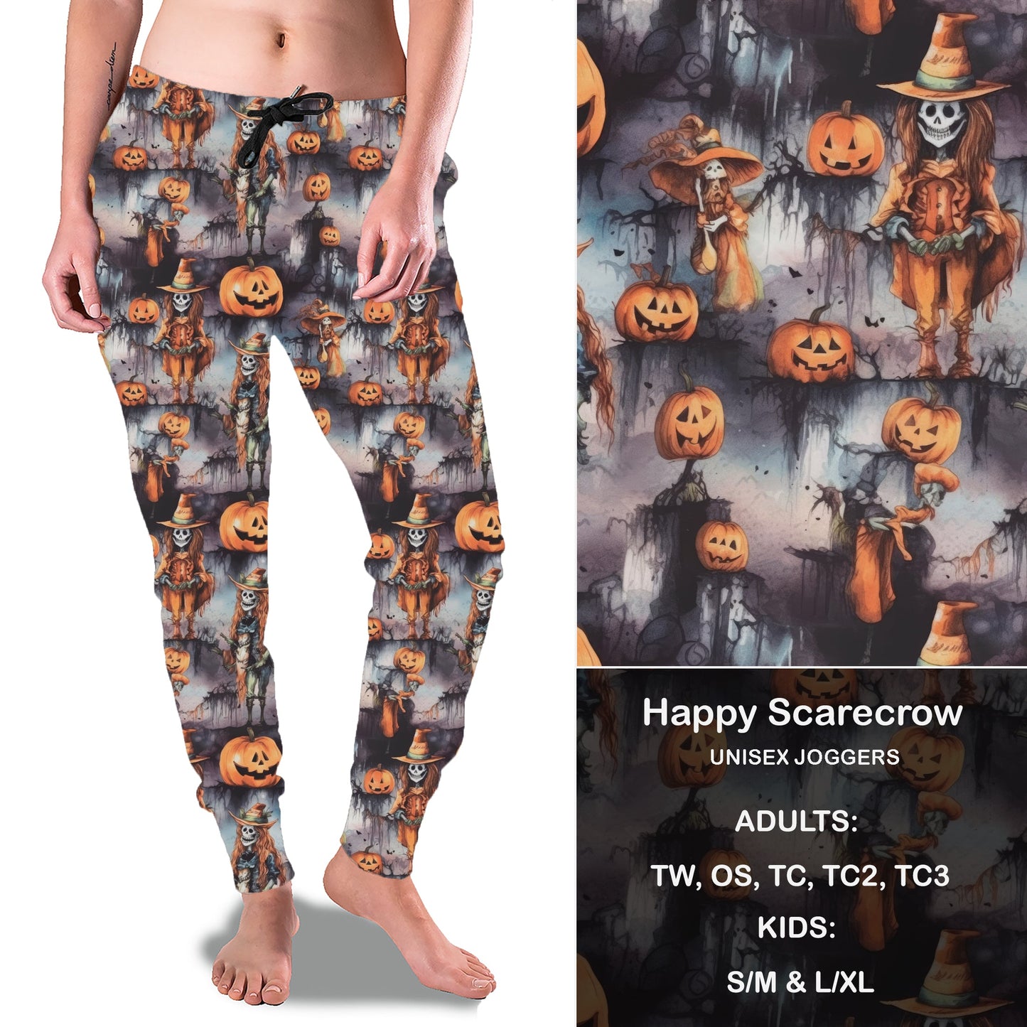 Happy Scarecrow Full Joggers