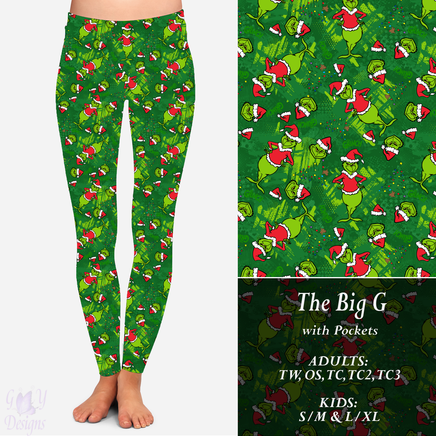 THE BIG G LEGGINGS Preorder Closes 9/8