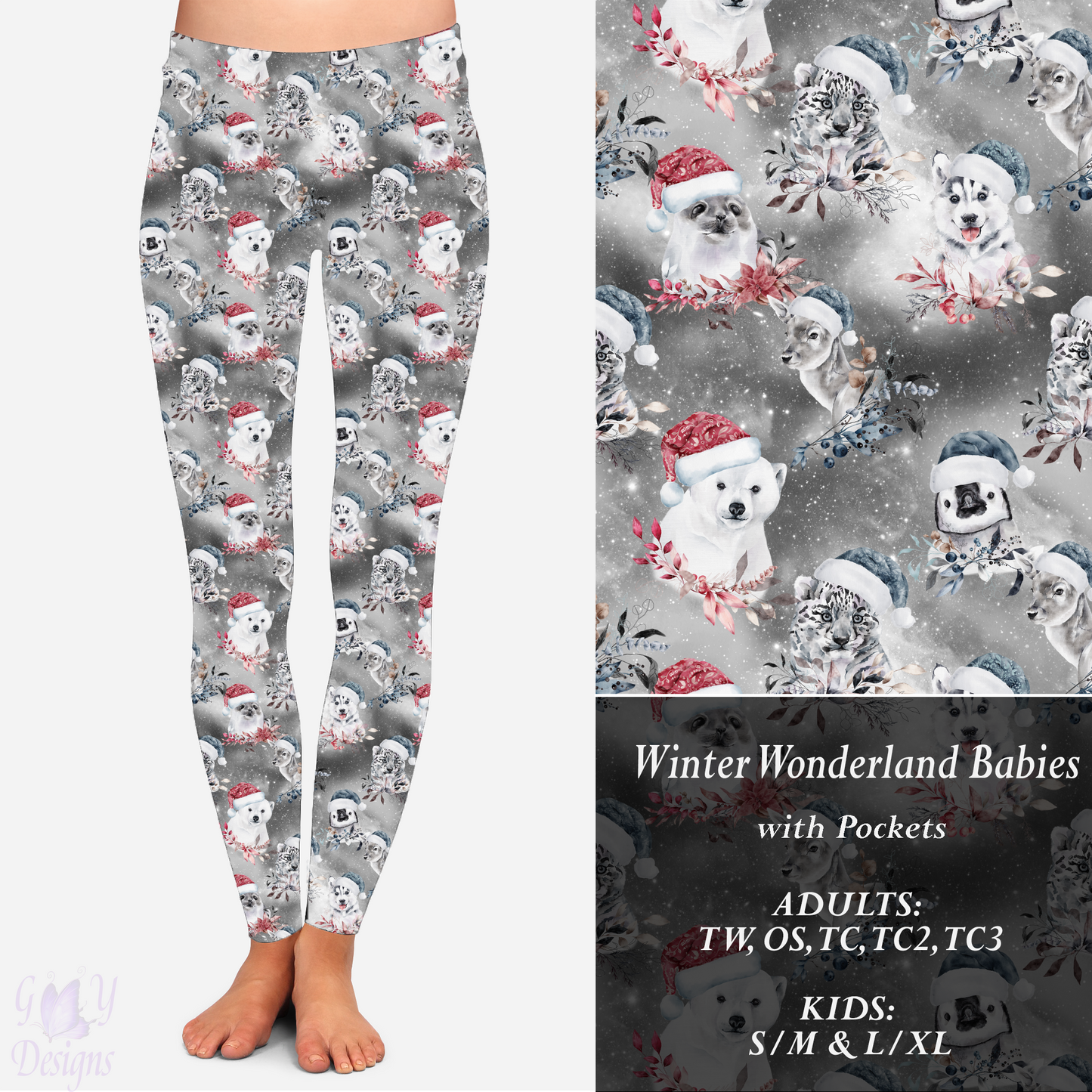 WINTER WONDERLAND BABIES LEGGINGS Preorder Closes 9/2