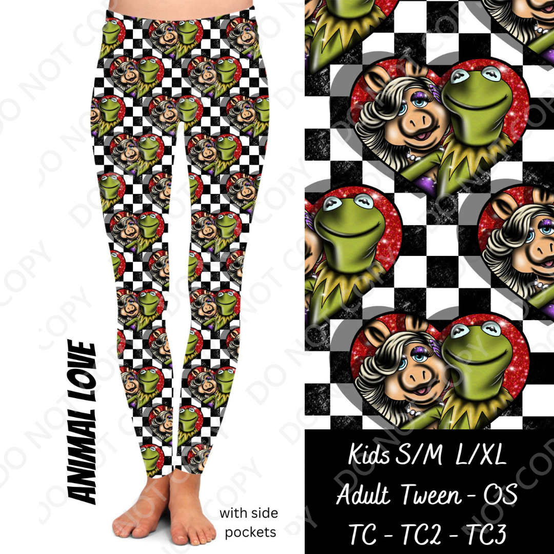 Animal Love - Full Leggings with Pockets