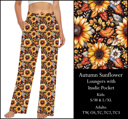 AUTUMN SUNFLOWER Pocket Loungers - Preorder Closes 9/3