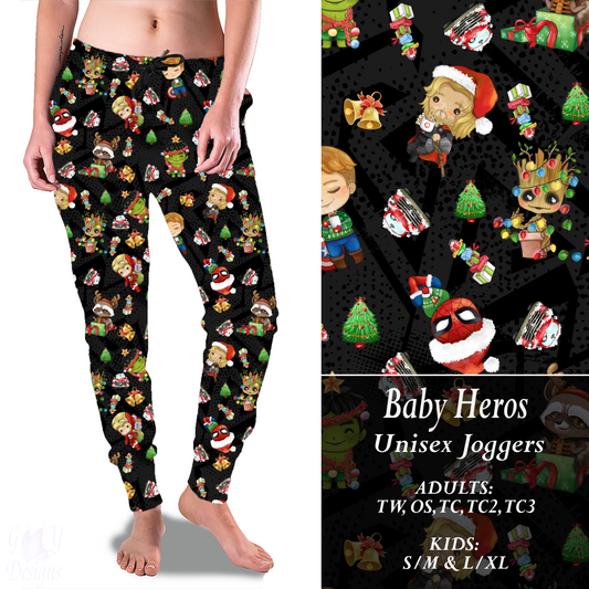 BABY HERO Joggers Preorder Closes 9/15