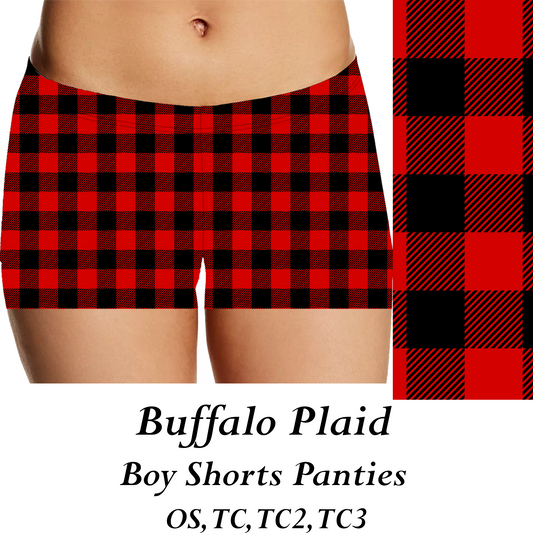 BUFFALO PLAID  - Womens Panties - PREORDER CLOSES 8/31