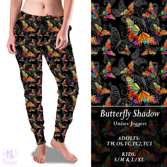 Butterfly Shadow Full Joggers Preorder Closes 11/8 ETA 6-8 weeks