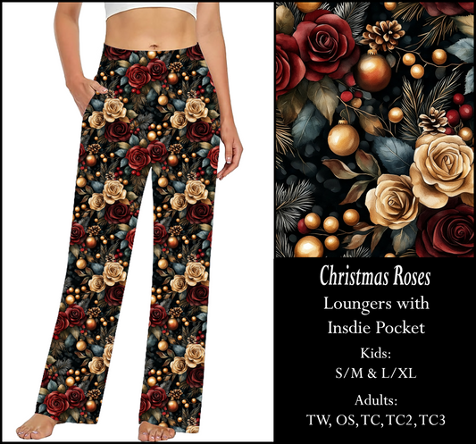 CHRISTMAS ROSES Pocket Loungers - Preorder Closes 9/8
