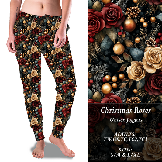 CHRISTMAS ROSES Joggers Preorder Closes 9/8