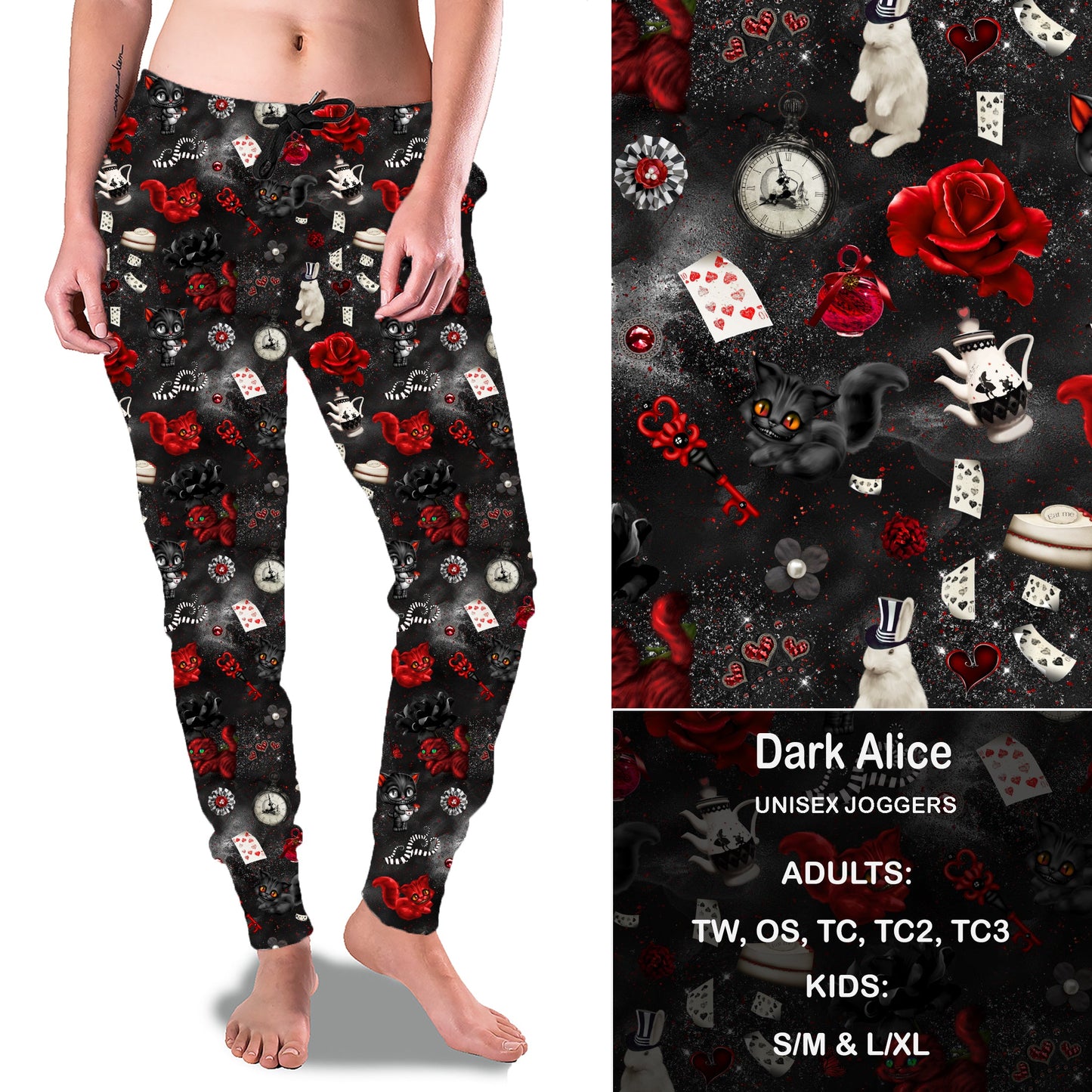 Dark Alice Full Joggers