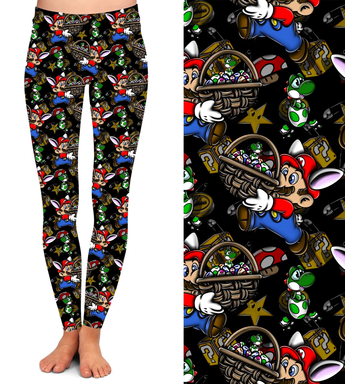 Easter Racer - Full Leggings with Pockets