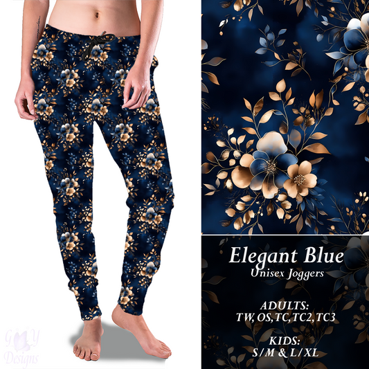 ELEGANT BLUE Joggers Preorder Closes 9/8