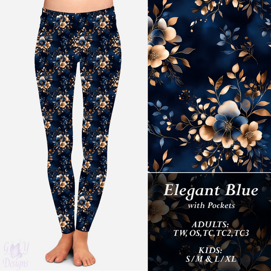 ELEGANT BLUE LEGGINGS Preorder Closes 9/8