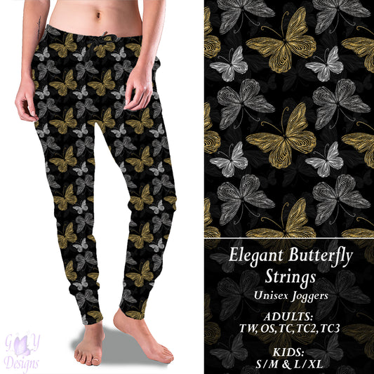 Elegant Butterfly Strings Full Joggers Preorder Closes 11/13 ETA 6-8 weeks