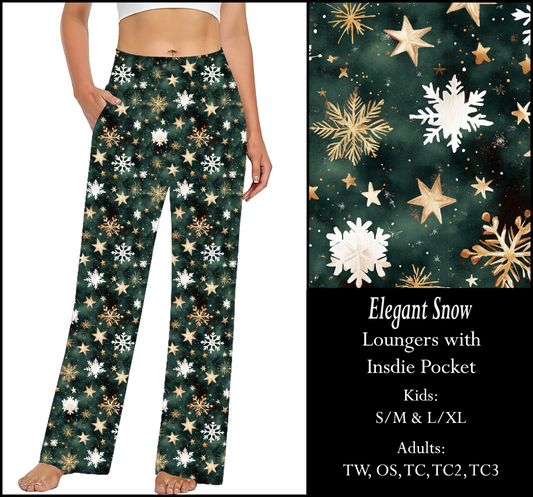 ELEGANT SNOW Pocket Loungers - Preorder Closes 9/8