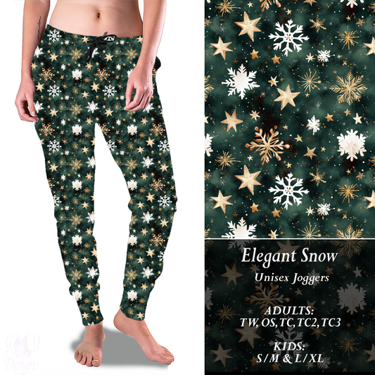 ELEGANT SNOW Joggers Preorder Closes 9/8
