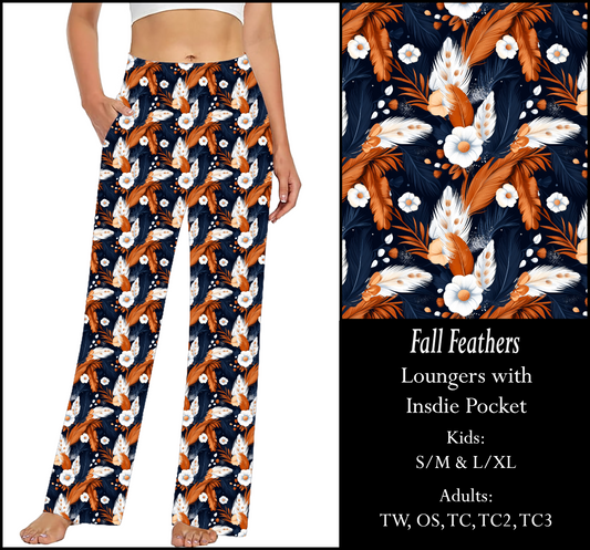 FALL FEATHERS Pocket Loungers - Preorder Closes 9/2