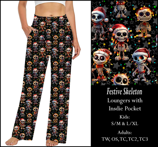 FESTIVE SKELETONS Pocket Loungers - Preorder Closes 9/8