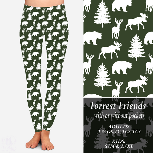FORREST FRIENDS LEGGINGS Preorder Closes 9/15