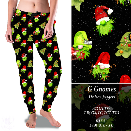 G GNOMES Joggers Preorder Closes 9/2