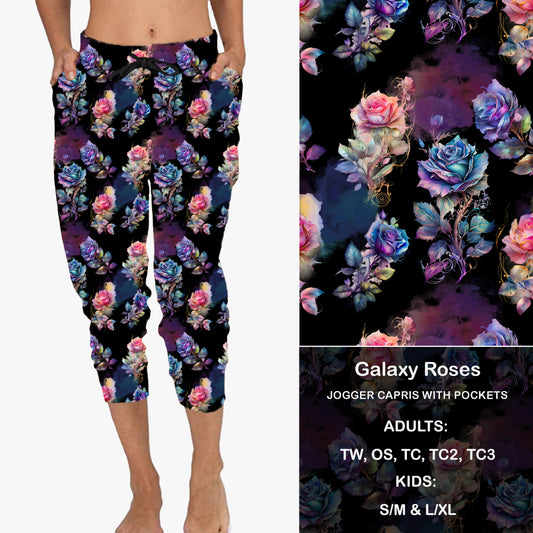 Galaxy Roses - Capri Joggers