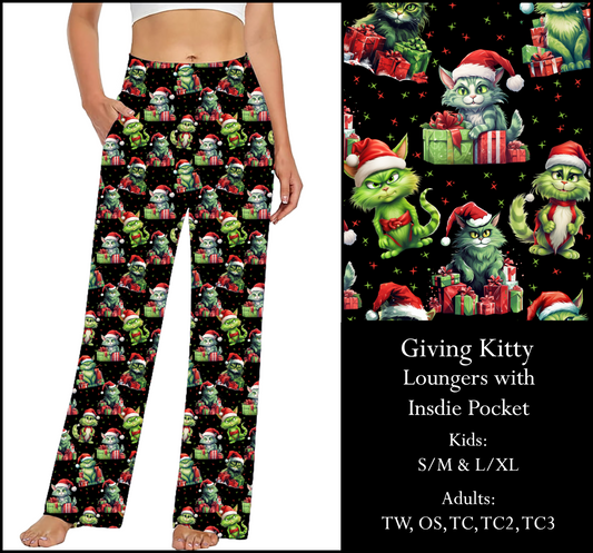 GIVING KITTY Pocket Loungers - Preorder Closes 9/3