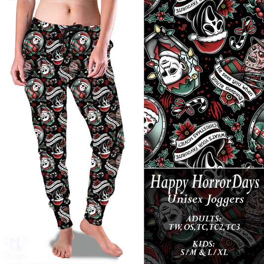 HAPPY HORROR DAYS  Joggers Preorder Closes 9/2
