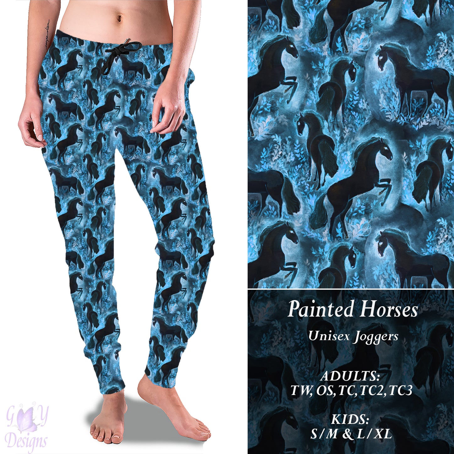 Painted Horses Full Joggers Preorder Closes 11/8 ETA 6-8 weeks