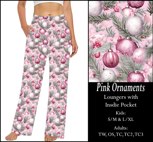 PINK ORNAMENT  Pocket Loungers - Preorder Closes 9/15