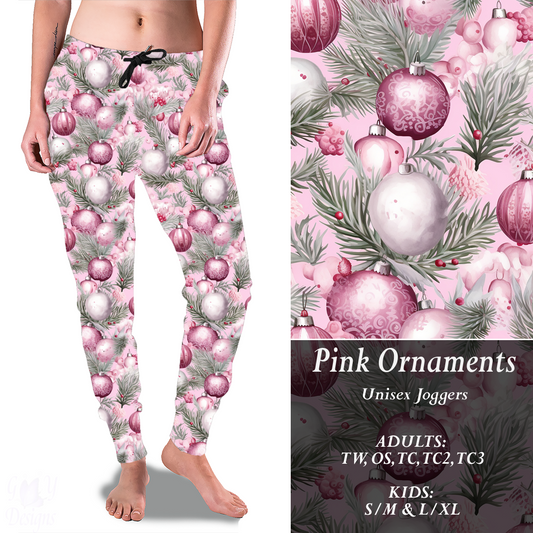 PINK ORNAMENTS Joggers Preorder Closes 9/15
