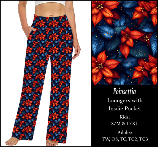POINSETTIA   Pocket Loungers - Preorder Closes 9/2