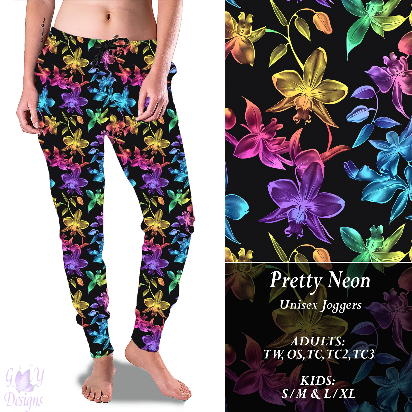 Pretty Neon Full Joggers Preorder Closes 11/8 ETA 6-8 weeks