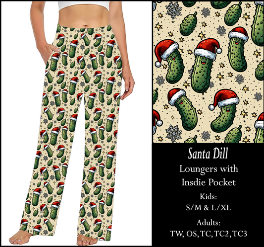 SANTA DILL  Pocket Loungers - Preorder Closes 9/15