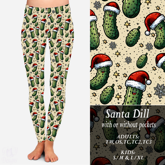 SANTA DILL LEGGINGS Preorder Closes 9/15