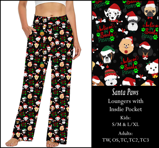 SANTA PAWS Pocket Loungers - Preorder Closes 9/8