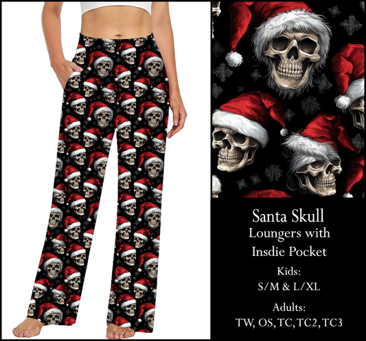 SANTA SKULL Pocket Loungers - Preorder Closes 9/3