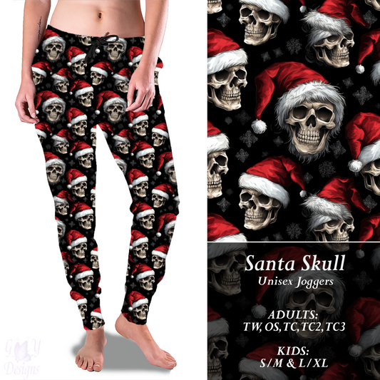 SANTA SKULL Joggers Preorder Closes 7/14